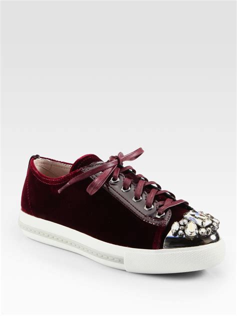 miu miu sale sneakers|women's miu michu shoes.